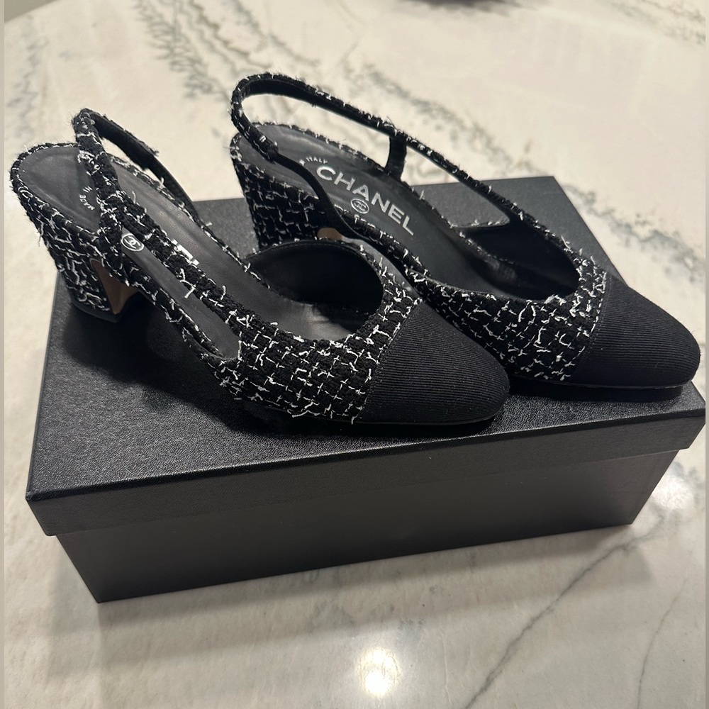 Authentic Chanel Slingback